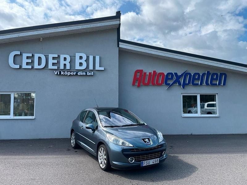 Mörkgrå (grå) Begagnad 2007 Peugeot 207 Halvkombi | 29 900 kr (Lite dyr) - Bild 1/4