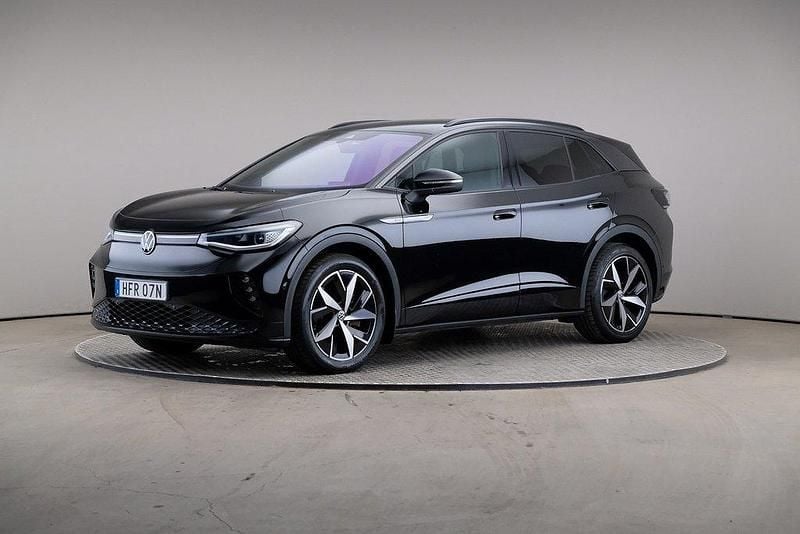 Svart (myth black) Begagnad 2022 VW ID.4 GTX SUV | 319 000 kr - Bild 1/4