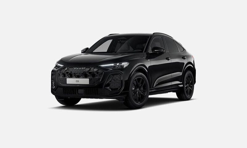 Svart Ny 2025 Audi Q5 Sportback Sport SUV | 739 000 kr - Bild 1/4