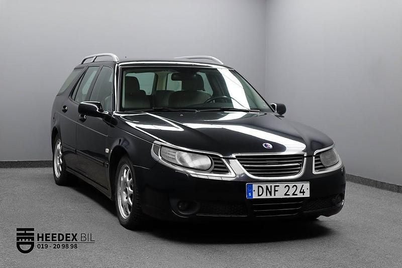 Begagnad Saab 9-5 Vector 185 HK (136 kW) 2008 Svart Kombi