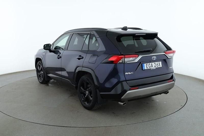Begagnad Toyota RAV4 Hybrid 220 HK (161 kW) 2019 Blå SUV