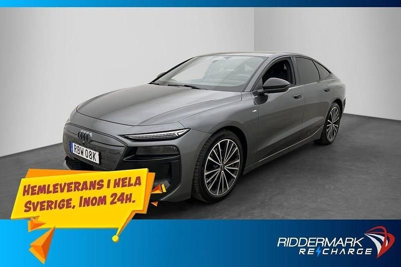 Grå Begagnad 2025 Audi e-tron Sportback S-Line SUV | 699 800 kr - Bild 1/3