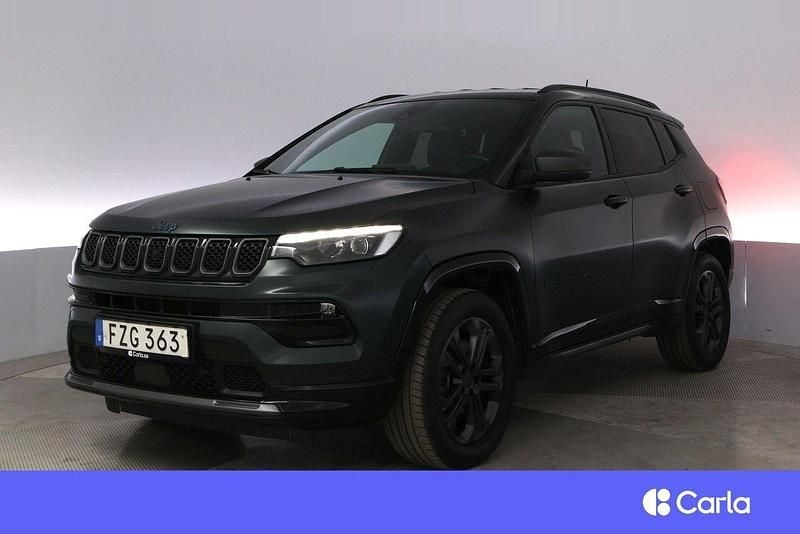 Grön Begagnad 2021 Jeep Compass SUV | 259 900 kr (Bra pris) - Bild 1/4