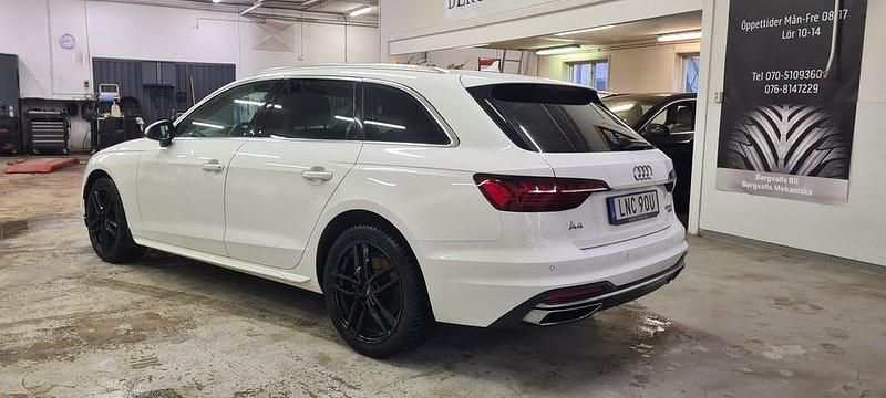 Begagnad Audi A4 Advanced 190 HK (139 kW) 2019 Vit Kombi