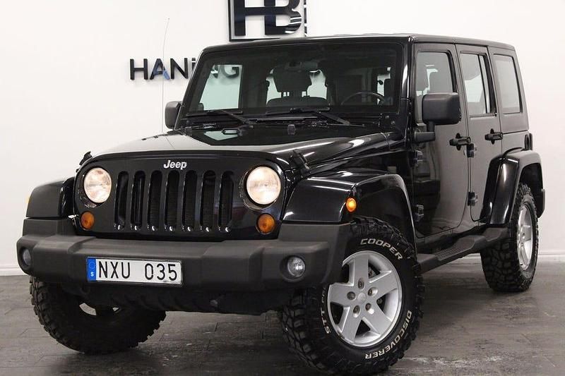 Svart Begagnad 2007 Jeep Wrangler Unlimited SUV | 219 900 kr (Marknadspris) - Bild 1/4