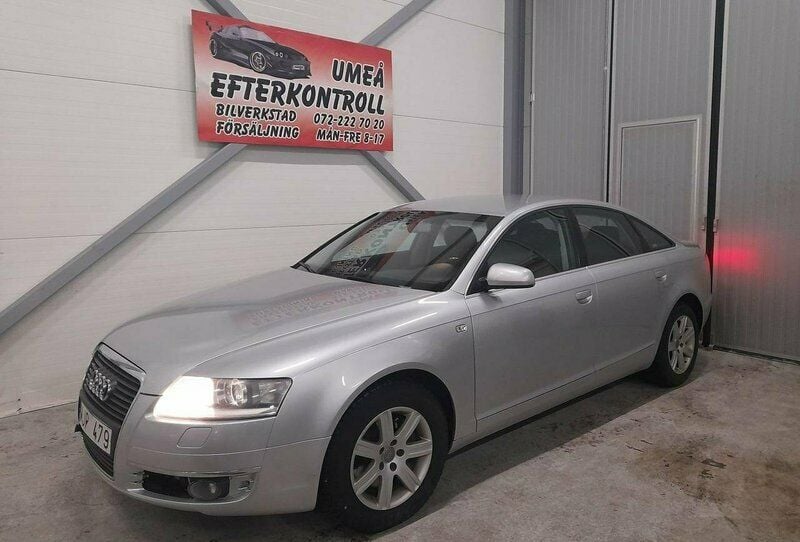 Begagnad Audi A6 Proline 255 HK (187 kW) 2004 Silver Sedan