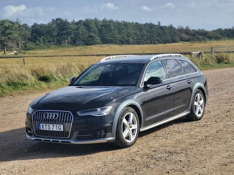 Svart Begagnad 2017 Audi A6 Allroad Comfort Kombi | 250 000 kr (Lite dyr) - Bild 1/4