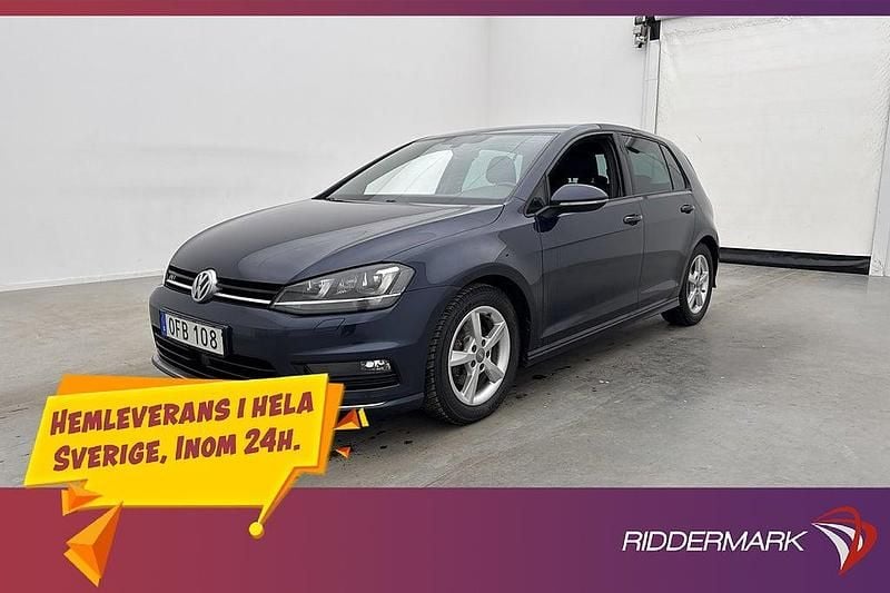 Begagnad VW Golf VII GT 150 HK (110 kW) 2016 Blå Halvkombi