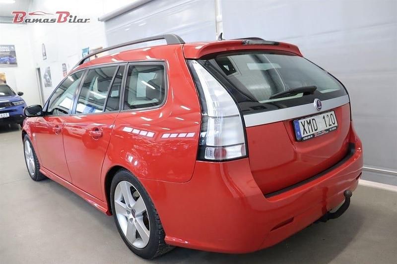 Begagnad Saab 9-3 Linear 150 HK (110 kW) 2007 Blå Kombi