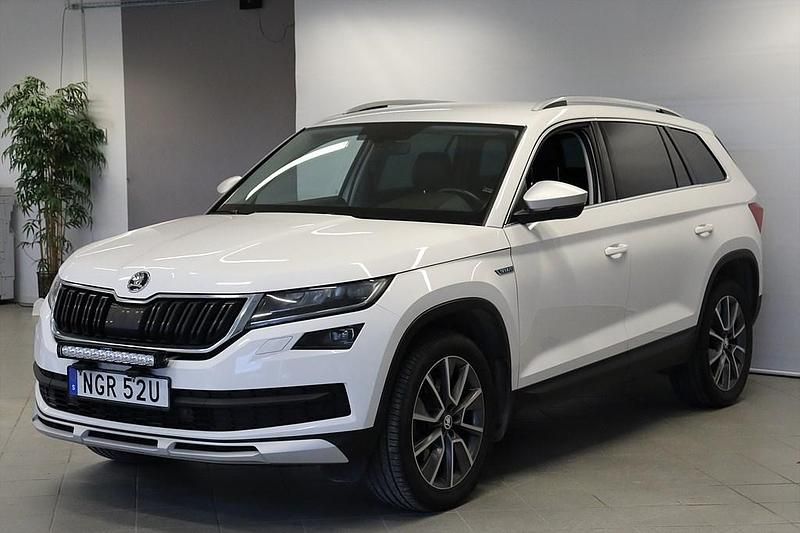 Begagnad Skoda Kodiaq Business Line 190 HK (139 kW) 2019 Vit SUV