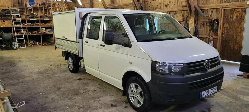 Vit Begagnad 2013 VW T5 Van | 60 000 kr (Bra pris) - Bild 1/4