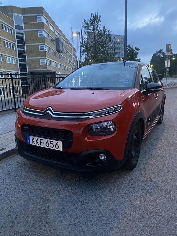 Orange Begagnad 2016 Citroën C3 Halvkombi | 79 000 kr (Marknadspris) - Bild 1/4