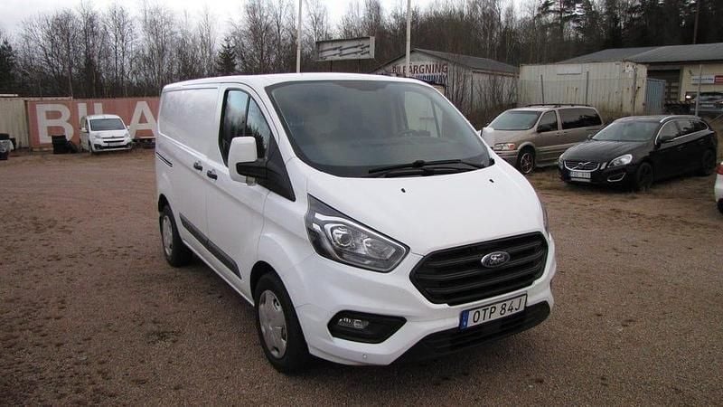 Vit Begagnad 2020 Ford Transit Custom Van | 179 000 kr (Superpris) - Bild 1/4
