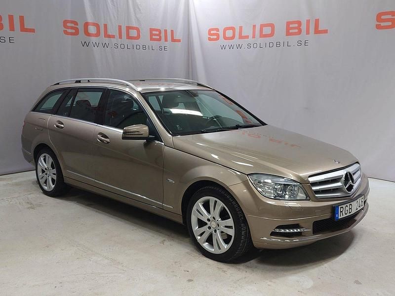 Ljusbrun Begagnad 2010 Mercedes C180 Avantgarde Kombi | 74 900 kr (Bra pris) - Bild 1/4