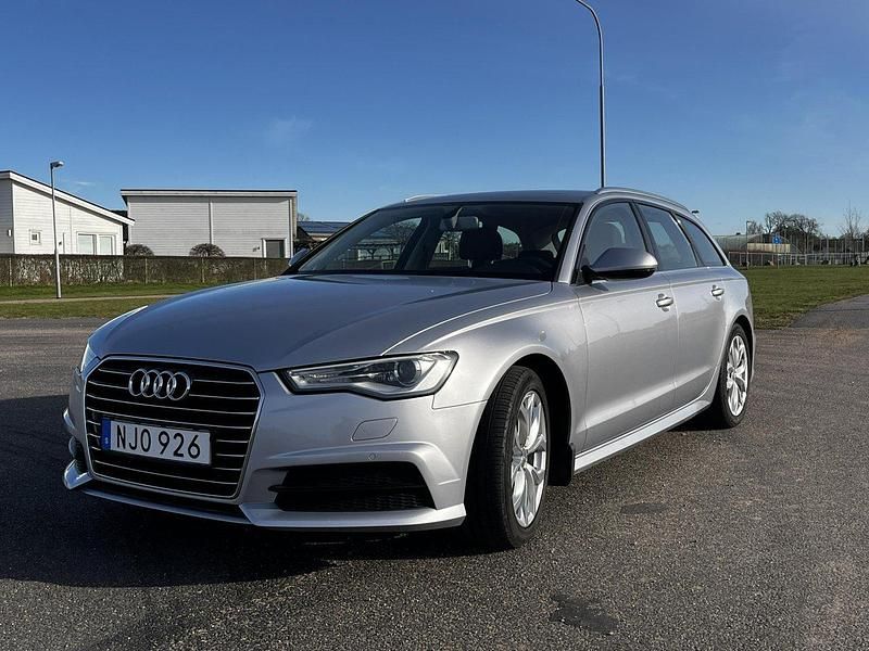 Silver Begagnad 2017 Audi A6 Sport Kombi | 210 000 kr (Marknadspris) - Bild 1/4