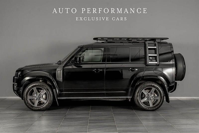 Begagnad Land Rover Defender Dynamic 400 HK (294 kW) 2023 Svart SUV