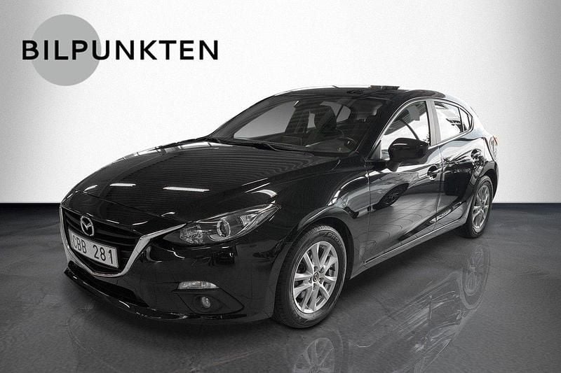 Svartmetallic Begagnad 2013 Mazda 3 Core Halvkombi | 114 900 kr (Dyr) - Bild 1/4