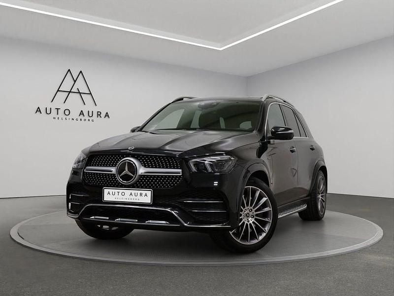 Svart metallic Begagnad 2021 Mercedes GLE350 AMG SUV | 569 000 kr (Marknadspris) - Bild 1/4