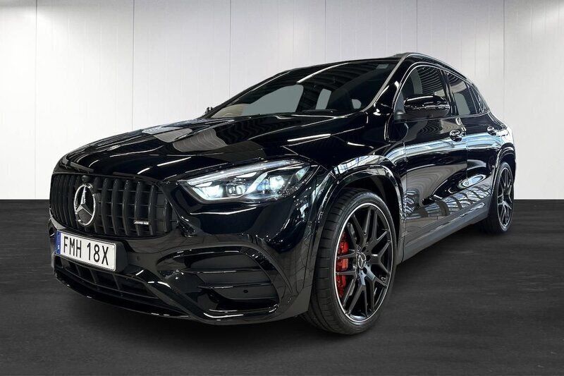 Svart Begagnad 2024 Mercedes GLA45 AMG AMG Line Premium Plus SUV | 899 900 kr - Bild 1/4