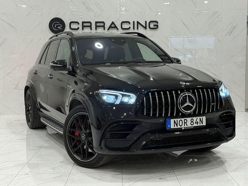 Svart Begagnad 2021 Mercedes GLE63 AMG AMG SUV | 1 079 000 kr (Marknadspris) - Bild 1/4