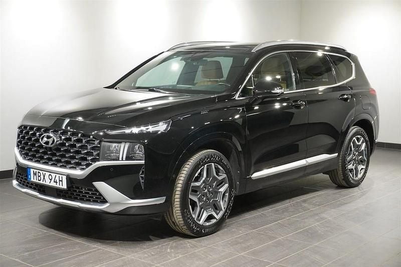 Svart Begagnad 2022 Hyundai Santa Fe Advanced SUV | 359 900 kr (Bra pris) - Bild 1/4