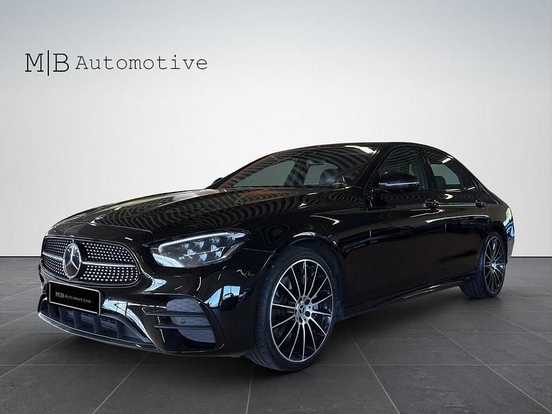 Svart Begagnad 2022 Mercedes E400 AMG Line Premium Plus Sedan | 559 900 kr (Marknadspris) - Bild 1/4