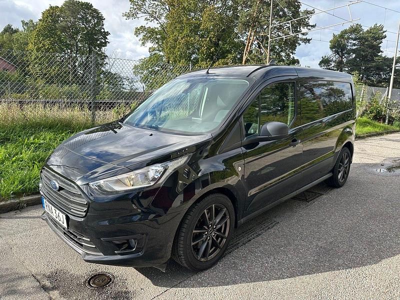 Svart Begagnad 2021 Ford Transit Van | 179 000 kr (Marknadspris) - Bild 1/4