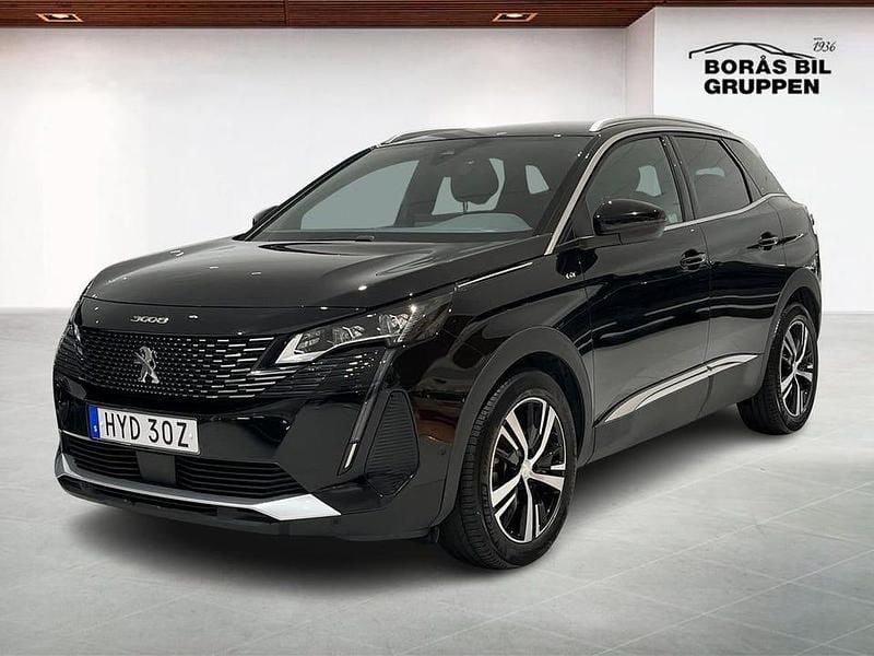 Svart Begagnad 2024 Peugeot 3008 GT SUV | 249 000 kr (Bra pris) - Bild 1/4