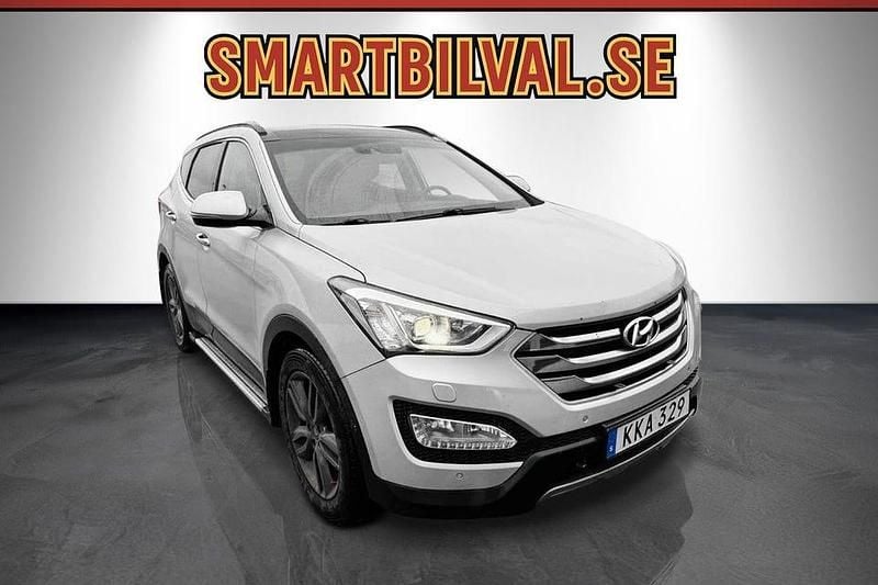 Begagnad Hyundai Santa Fe Premium 197 HK (144 kW) 2015 Silver SUV