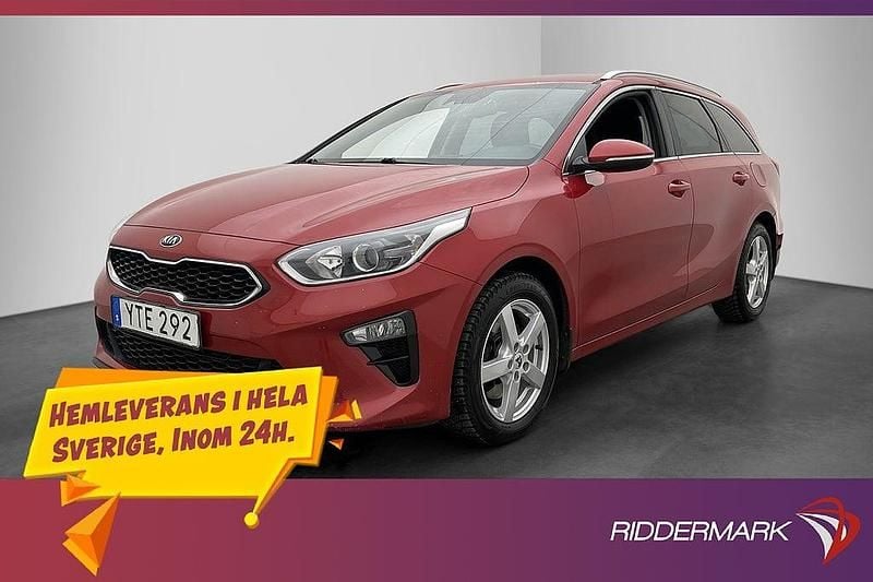 Röd Begagnad 2019 Kia Ceed Sportswagon Kombi | 159 800 kr - Bild 1/3