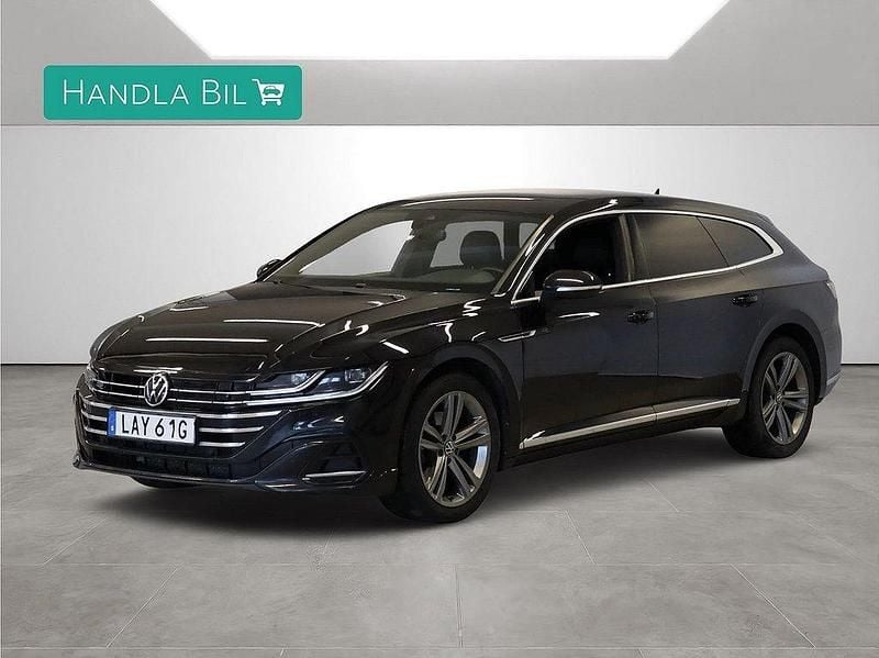 Svart Begagnad 2021 VW Arteon R-line Kombi | 319 900 kr - Bild 1/4
