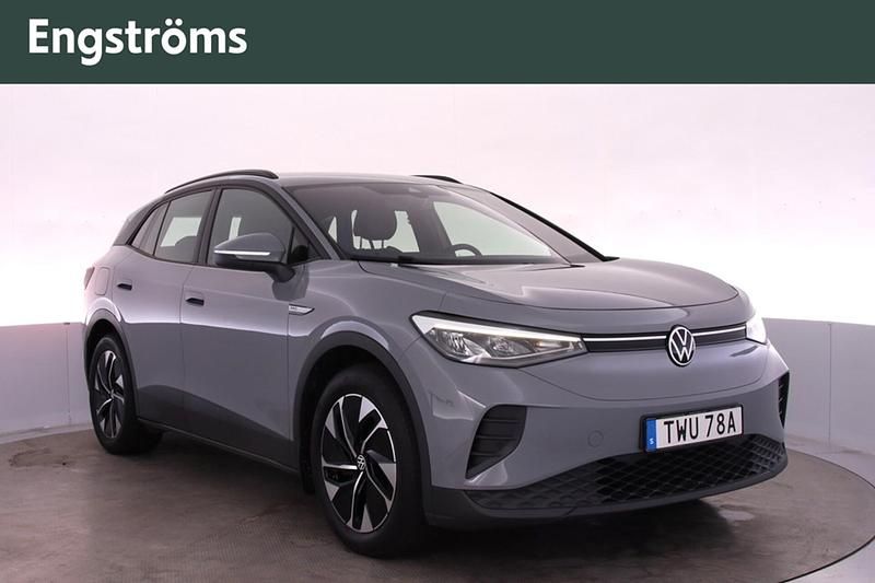 Grå (moonstone grey) Begagnad 2022 VW ID.4 Pro Performance SUV | 299 000 kr (Bra pris) - Bild 1/4