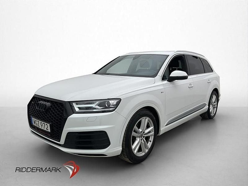 Begagnad Audi Q7 S-Line 218 HK (160 kW) 2017 Vit SUV