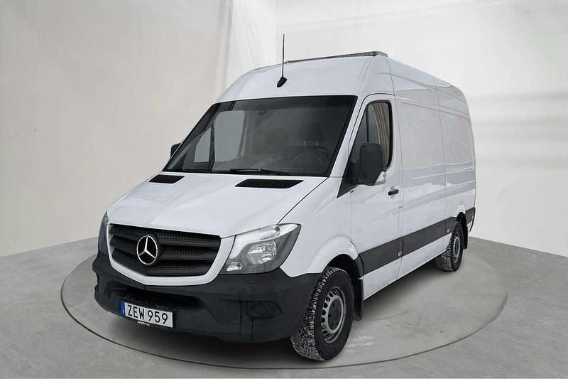 Vit Begagnad 2018 Mercedes Sprinter Van | 155 000 kr - Bild 1/4