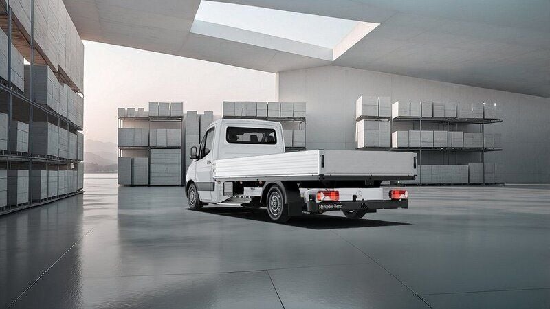 Ny Mercedes E-Sprinter 100 kW (136 HK) 2025 Vit Van