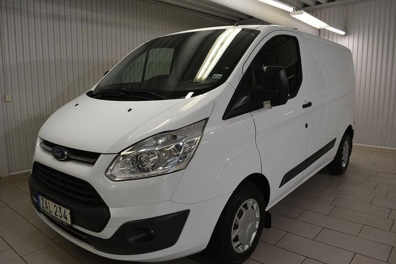 Vit Begagnad 2018 Ford Transit Custom Van | 124 000 kr (Bra pris) - Bild 1/3