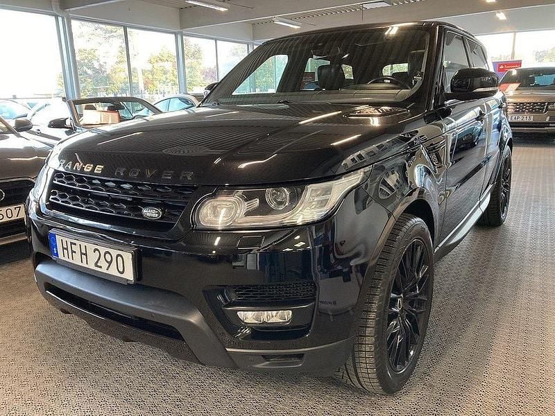 Svart (svart metallic) Begagnad 2013 Land Rover Range Rover Autobiography Dynamic SUV | 329 000 kr (Lite dyr) - Bild 1/4