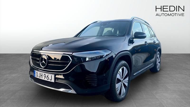 Svart Begagnad 2022 Mercedes EQB300 Advanced Plus SUV | 374 900 kr (Bra pris) - Bild 1/4
