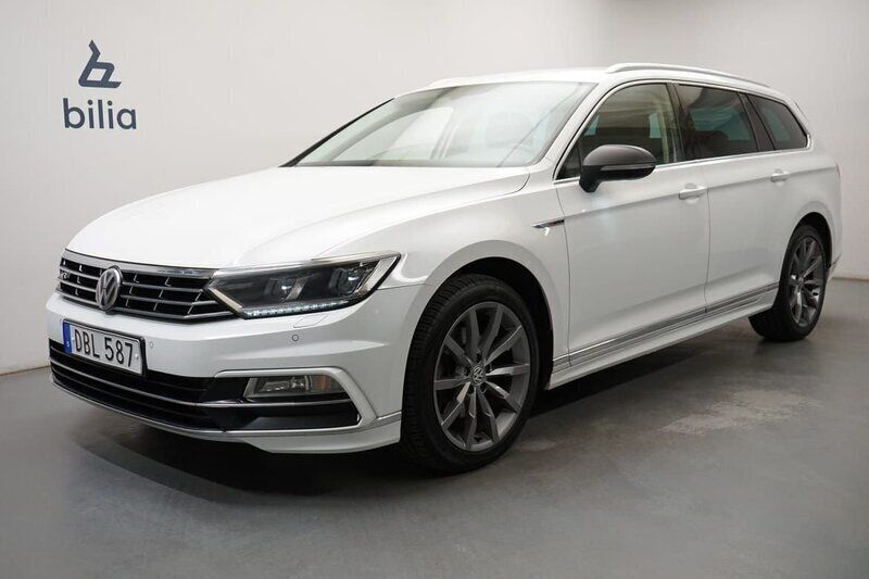 Vit Begagnad 2016 VW Passat GT Kombi | 159 900 kr (Marknadspris) - Bild 1/3