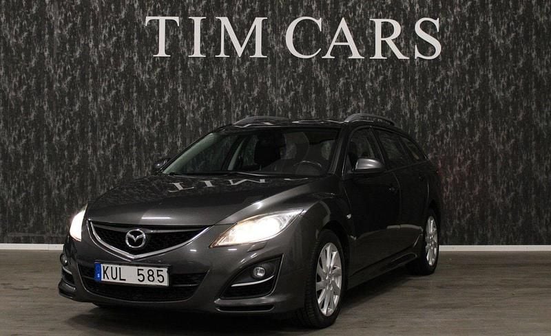 Grå Begagnad 2010 Mazda 6 Kombi | 49 999 kr (Marknadspris) - Bild 1/4