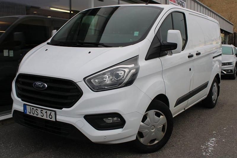 Vit Begagnad 2018 Ford Transit Custom Van | 119 000 kr (Superpris) - Bild 1/4