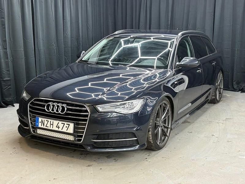 Begagnad Audi A6 S-Line 190 HK (139 kW) 2016 Blå