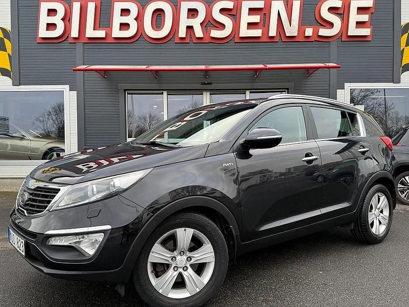 Svart Begagnad 2012 Kia Sportage EX SUV | 139 000 kr (Marknadspris) - Bild 1/4