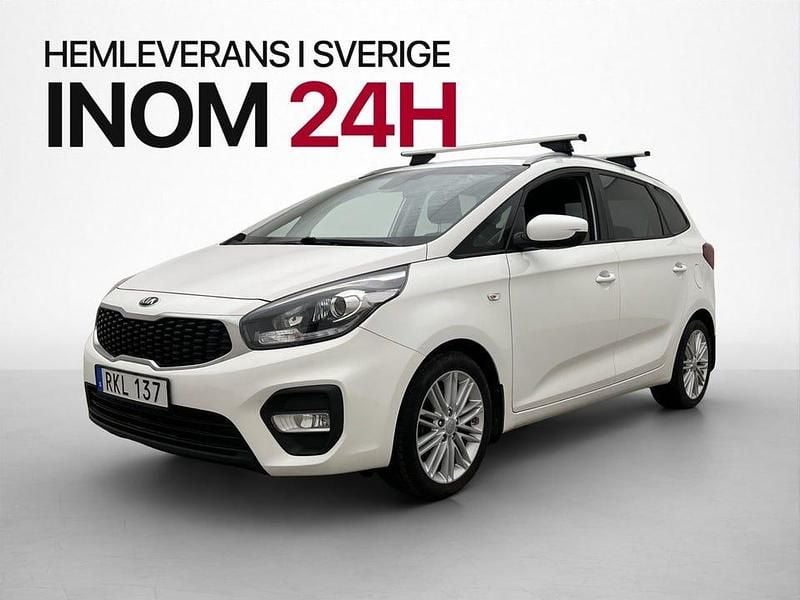 Begagnad Kia Carens 141 HK (103 kW) 2017 Vit Minibuss