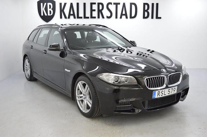 Begagnad BMW 520 M Sport 190 HK (139 kW) 2016 Svart Kombi