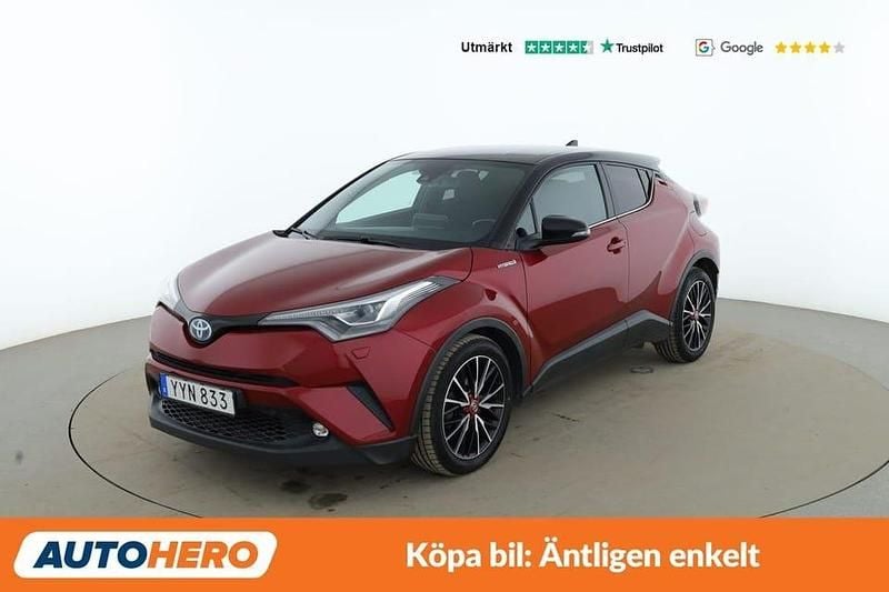 Begagnad Toyota C-HR Active 124 HK (91 kW) 2017 Röd SUV