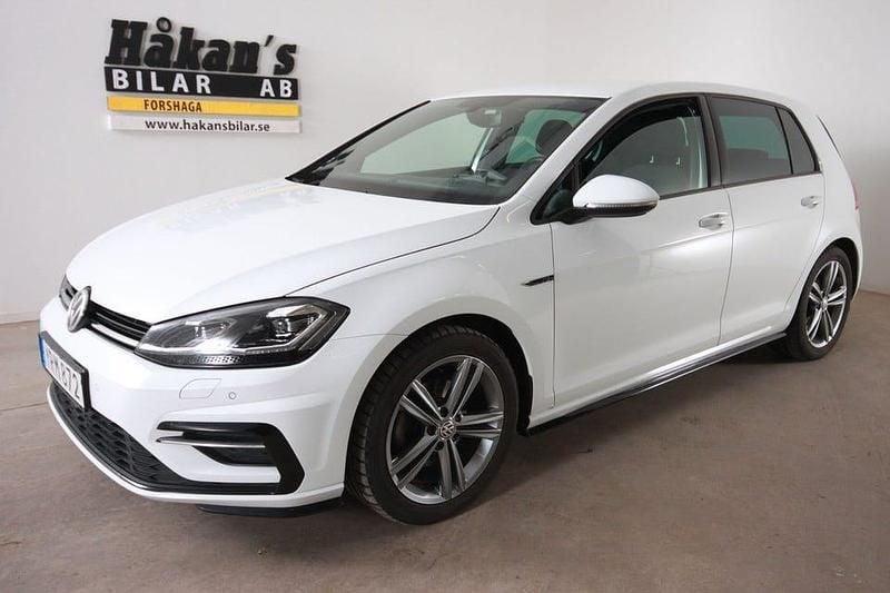 Begagnad VW Golf VII GT 150 HK (110 kW) 2018 Vit Halvkombi