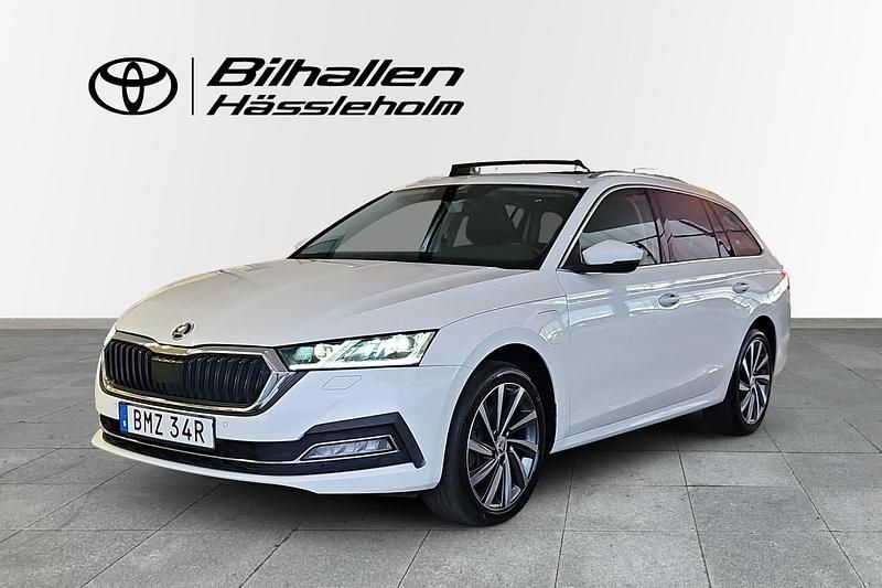 Begagnad Skoda Octavia 150 HK (110 kW) 2020 Vit Kombi