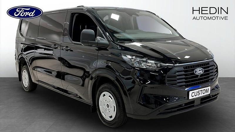 Ny Ford Transit Custom Trend 136 HK (100 kW) 2025 Svart Van