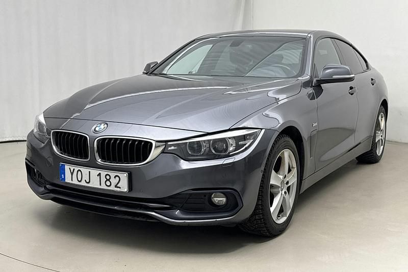 Grå Begagnad 2018 BMW 420 Gran Coupé Sport Line Sportkupé | 190 000 kr (Bra pris) - Bild 1/4